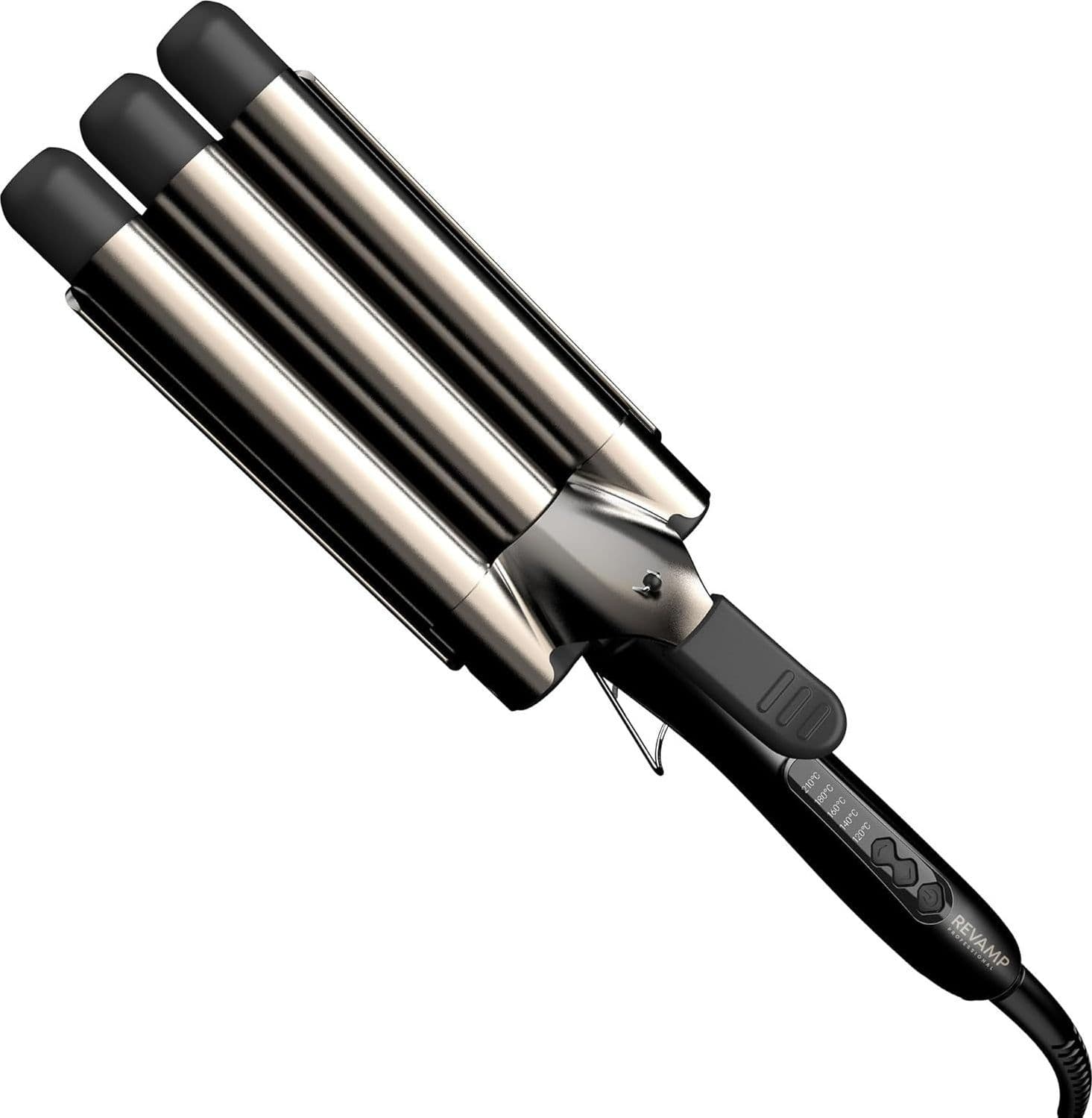 Deep Waver  Arricciacapelli  Piastra per capelli a tripla canna REVAMP Progloss - 3