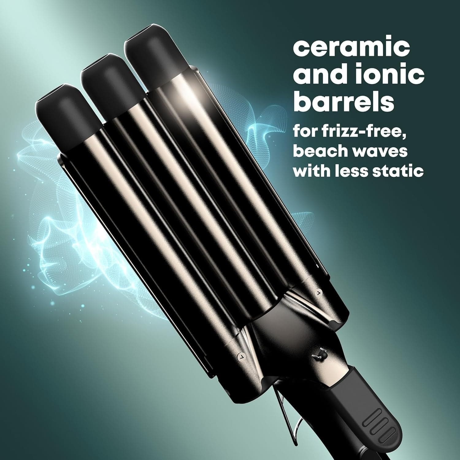 Deep Waver  Arricciacapelli  Piastra per capelli a tripla canna REVAMP Progloss - 6