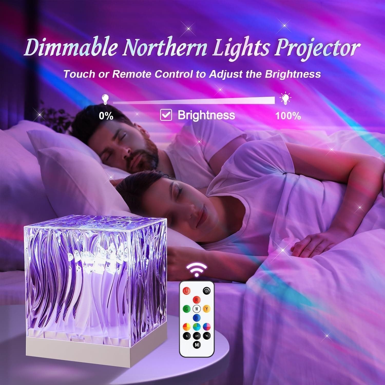 Proiettore Lampada Cielo Stellato Galaxy Aurora Bluetooth con Musica Bambini - 4