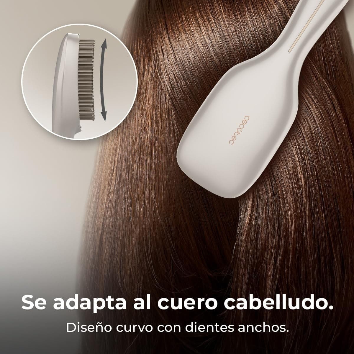 Cecotec Spazzola Riparatrice Haircare Revitalize Champagne Con 5 Tecnologie. - 11