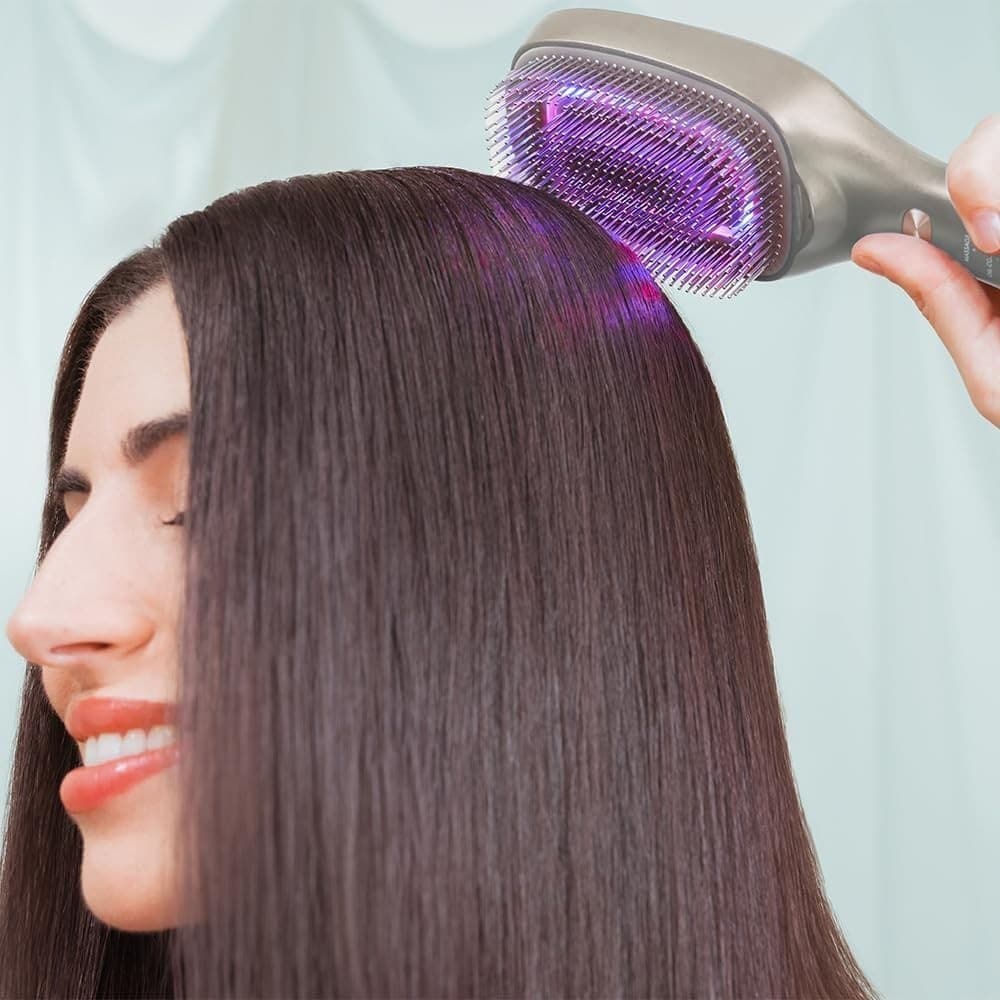 Cecotec Spazzola Riparatrice Haircare Revitalize Champagne Con 5 Tecnologie. - 4