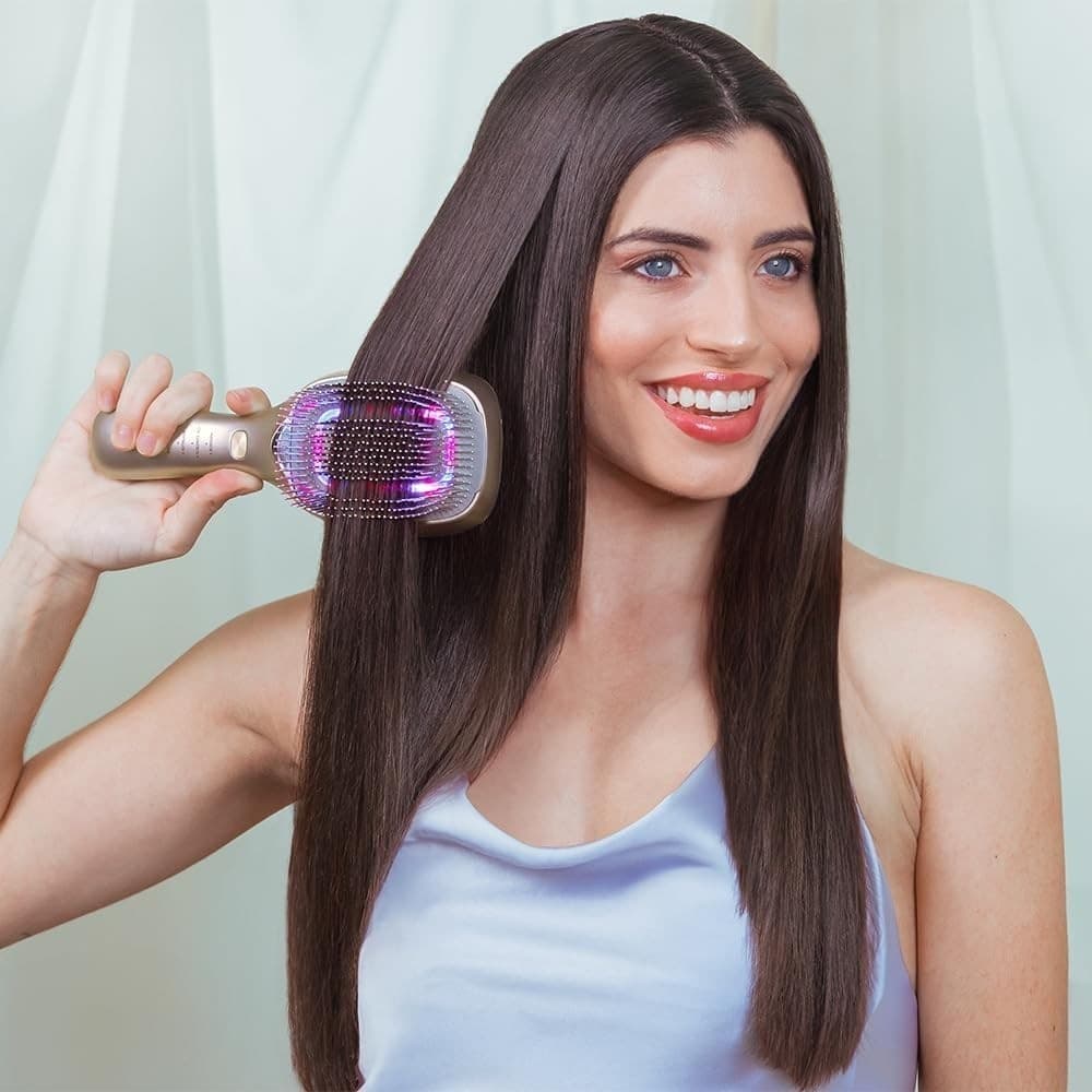Cecotec Spazzola Riparatrice Haircare Revitalize Champagne Con 5 Tecnologie. - 6