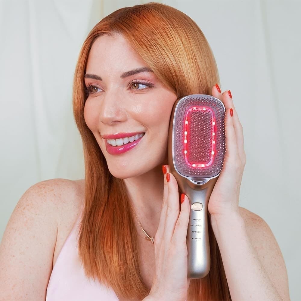 Cecotec Spazzola Riparatrice Haircare Revitalize Champagne Con 5 Tecnologie. - 7