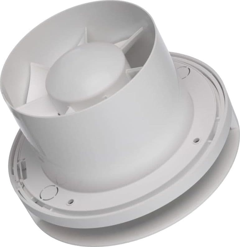 EUROPLAST Aspiratore Bagno Ø125mm Ventola Aria Parete Soffitto Bianca IPX4 - 7