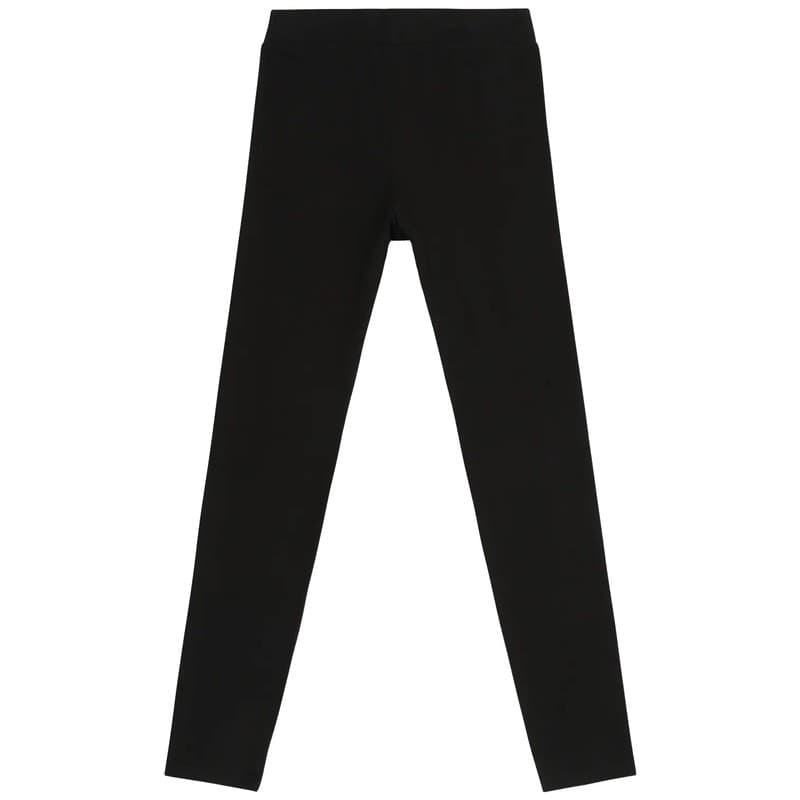 Leggings Donna FILA Casania, Pantaloni Sportivi Elasticizzati, Vita Alta,Nero - 2