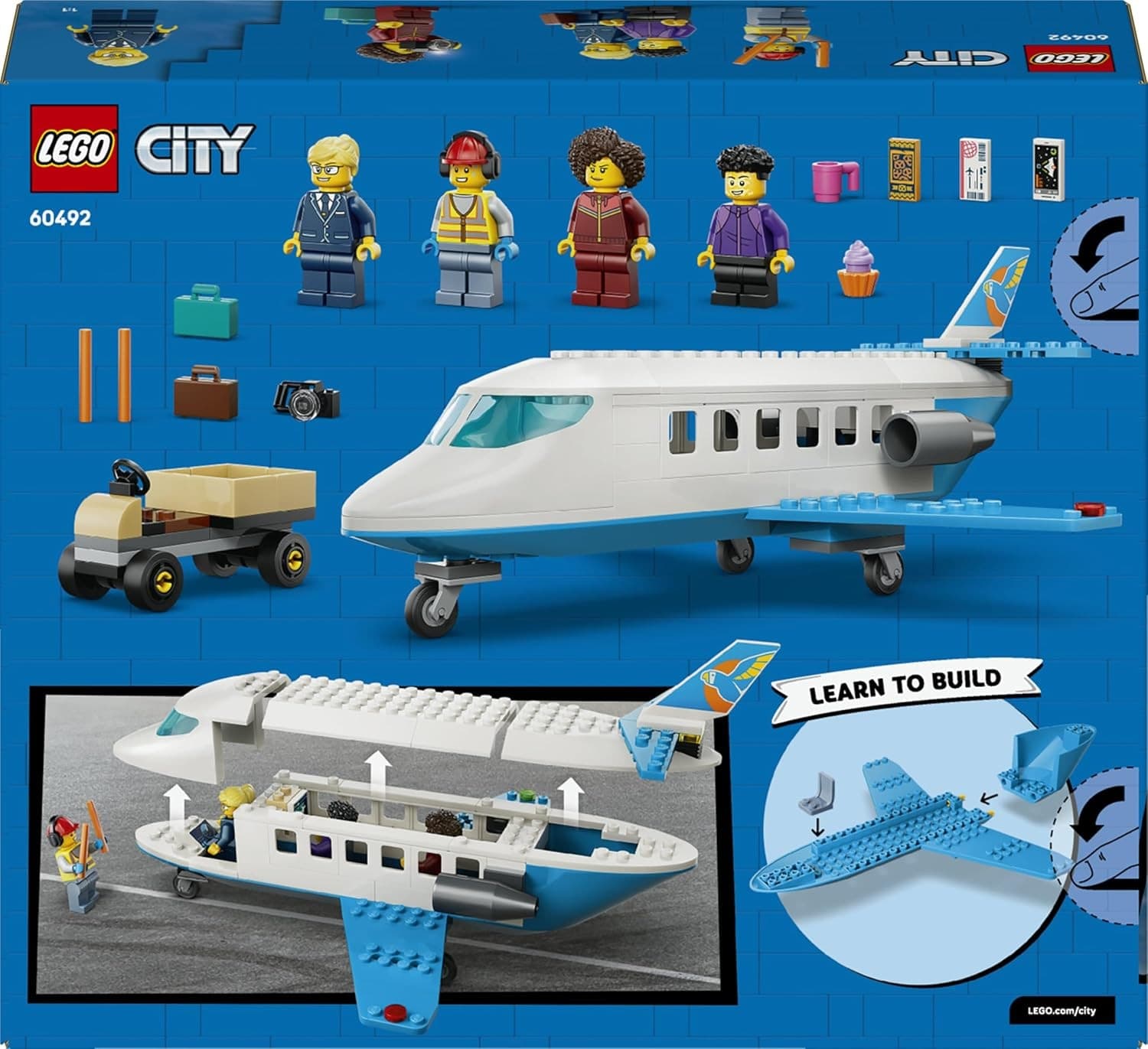 Lego City - Jet Passeggeri 60492 - 7