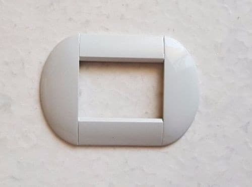 PLACCHE COMPATIBILI LIVING INTERNATIONAL IN ABS COLORATE  PER SCATOLE RETTANGOLARI SERIE GLAMOUR BOMBATA - 12