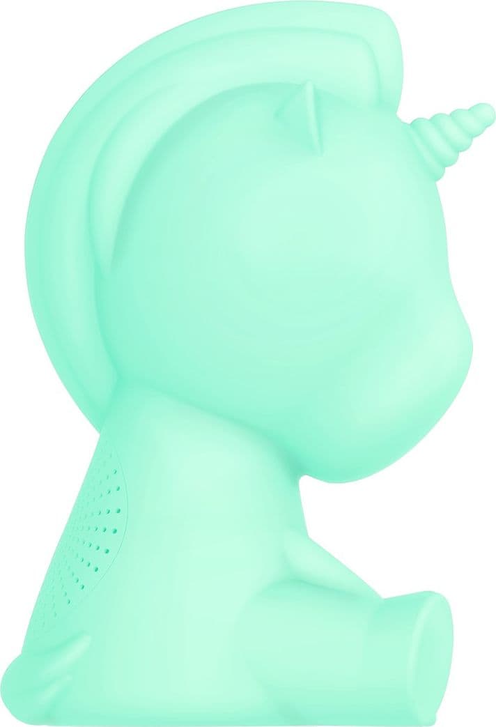 speaker bluetooth luminoso, unicorno, bluetooth version v3.0 - ipx6  aux in con batteria ricaricabile lithium altezza 23 cm - 4