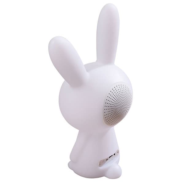 speaker bluetooth luminoso, coniglio,bluetooth version v3.0 - ipx6  aux in con batteria ricaricabile lithium altezza  23 cm - 2