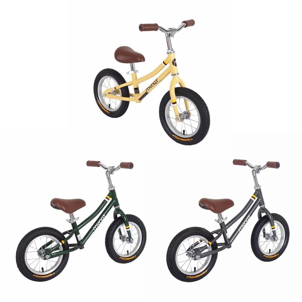 BICI SENZA PEDALI PER BAMBINI +3 ANNI BICICLETTA BICI 12 POLLICI 3 COLORI - 1