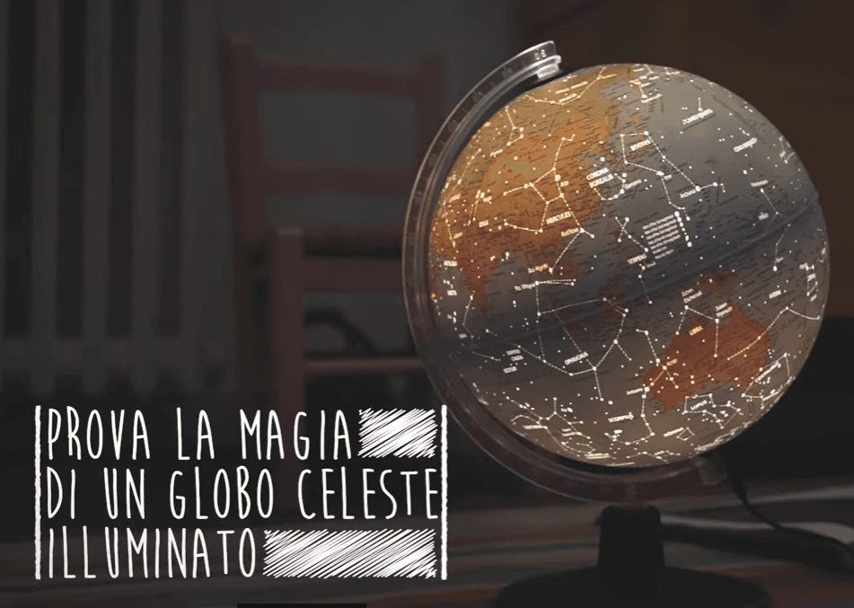Tecnodidattica - Mappamondo Luminoso Constellation 25 cm. - 2
