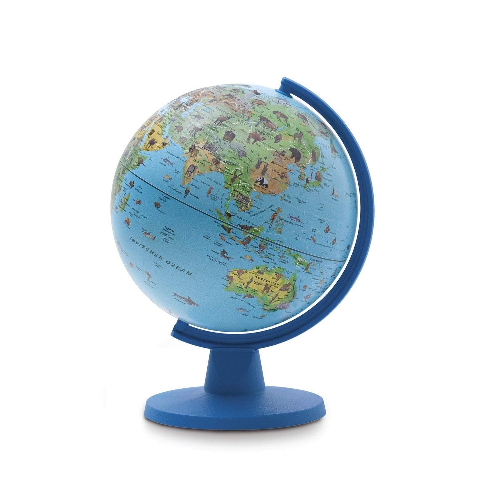 Tecnodidattica - Mappamondo Luminoso Mini Safari 16 cm. - 2