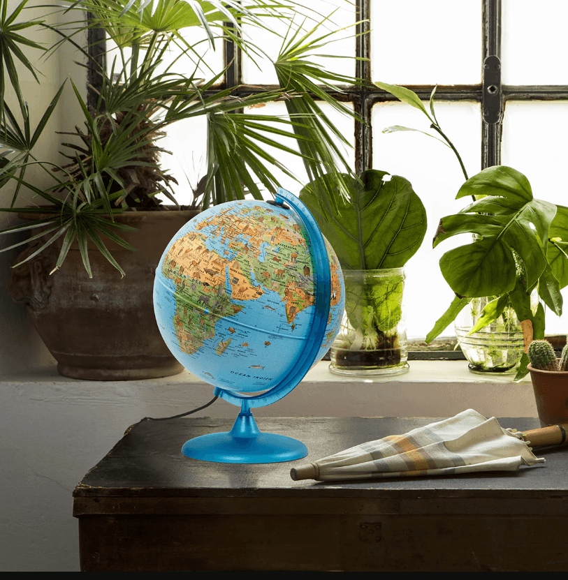 Tecnodidattica - Mappamondo Luminoso Mini Safari 16 cm. - 4