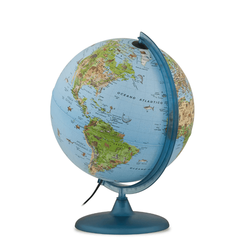 Tecnodidattica - Mappamondo Luminoso Mini Safari 16 cm. - 6