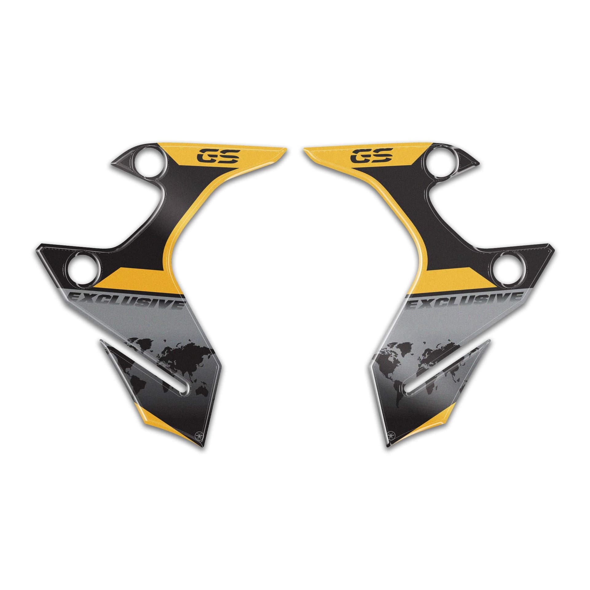 Adesivi 3D Deflettori moto compatibile con Bmw R1250GS Exclusive 2019-2020 - 2