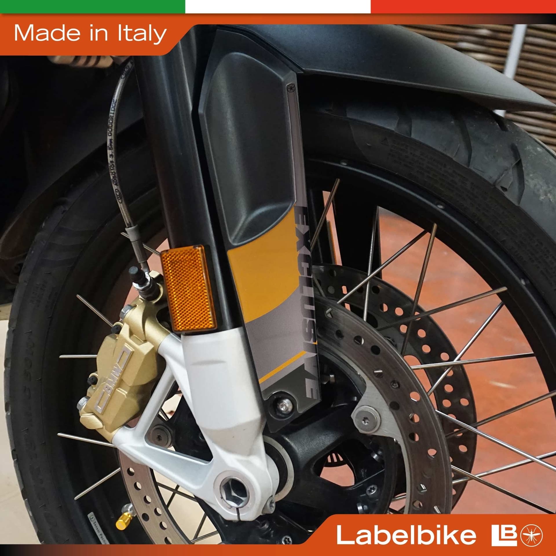 Adesivi 3D Parasteli moto compatibile con Bmw R1250 GS Exclusive 2019-2020 - 3