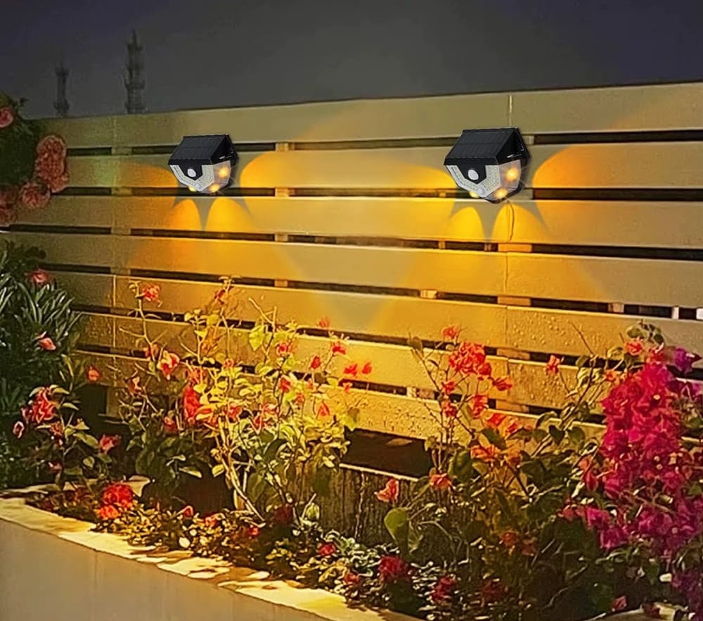 LAMPADA LUCE SOLARE CON SENSORE MOVIMENTO CREPUSCOLARE SH-X58 IMPERMEABILE DA ESTERNO - 4