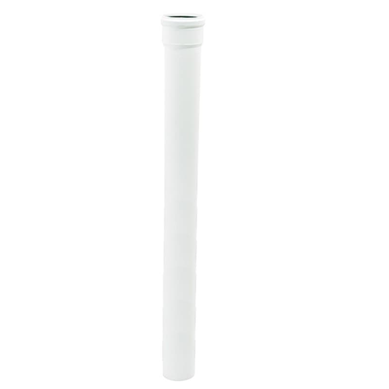 Tubo da 80x1000mm per scarico condensa modulo lineare MF in PPs di colore bianco