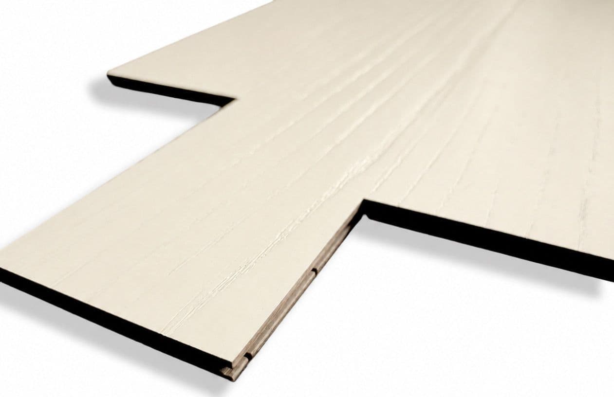 €18,99mq * STOCK GARBELOTTO * Lotto da 19mq di Parquet prefinito in rovere BIANCO Spazzolato SELECT 10x115x600/800 (3,5mm nobile) - 5