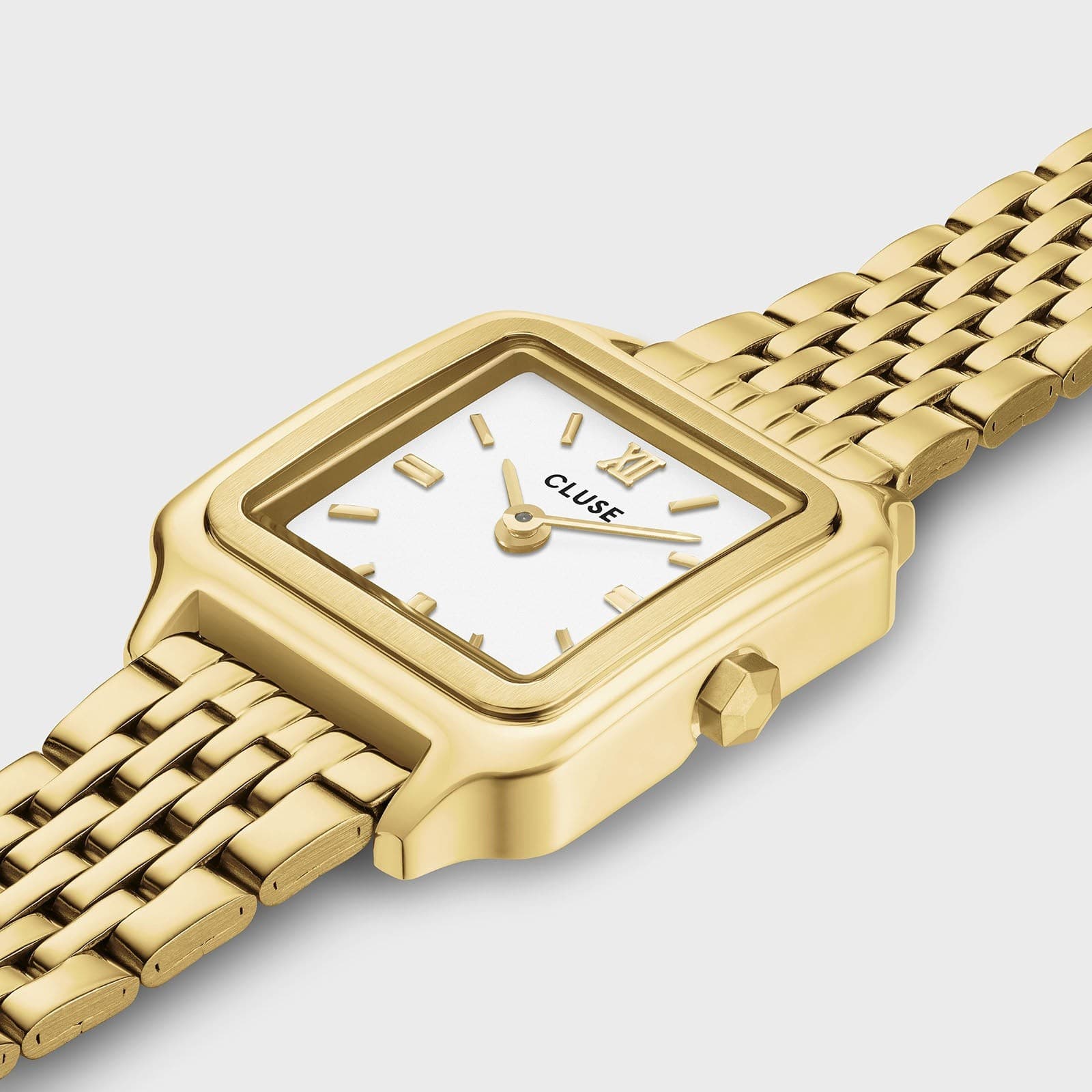 CLUSE - Orologio Gracieuse Mini Watch Steel, White, Gold Colour - 2