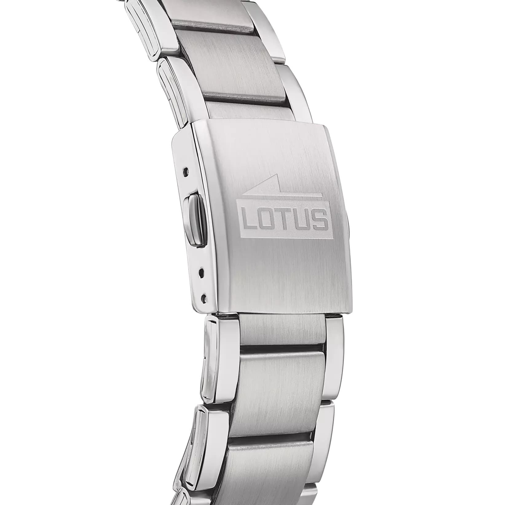 LOTUS   -  Orologio Uomo Minimalist verde bracciale in acciaio - 4