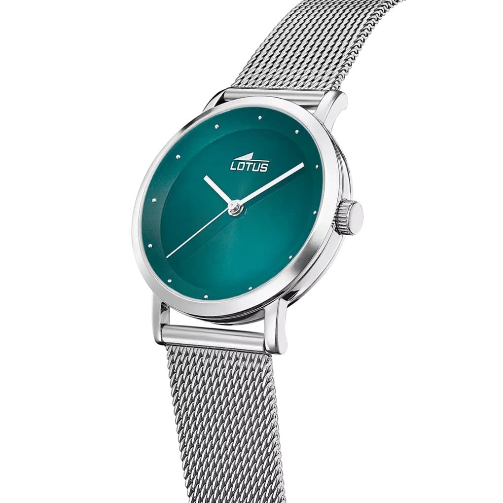 LOTUS   -  Orologio Trendy verde bracciale  in acciaio - 2