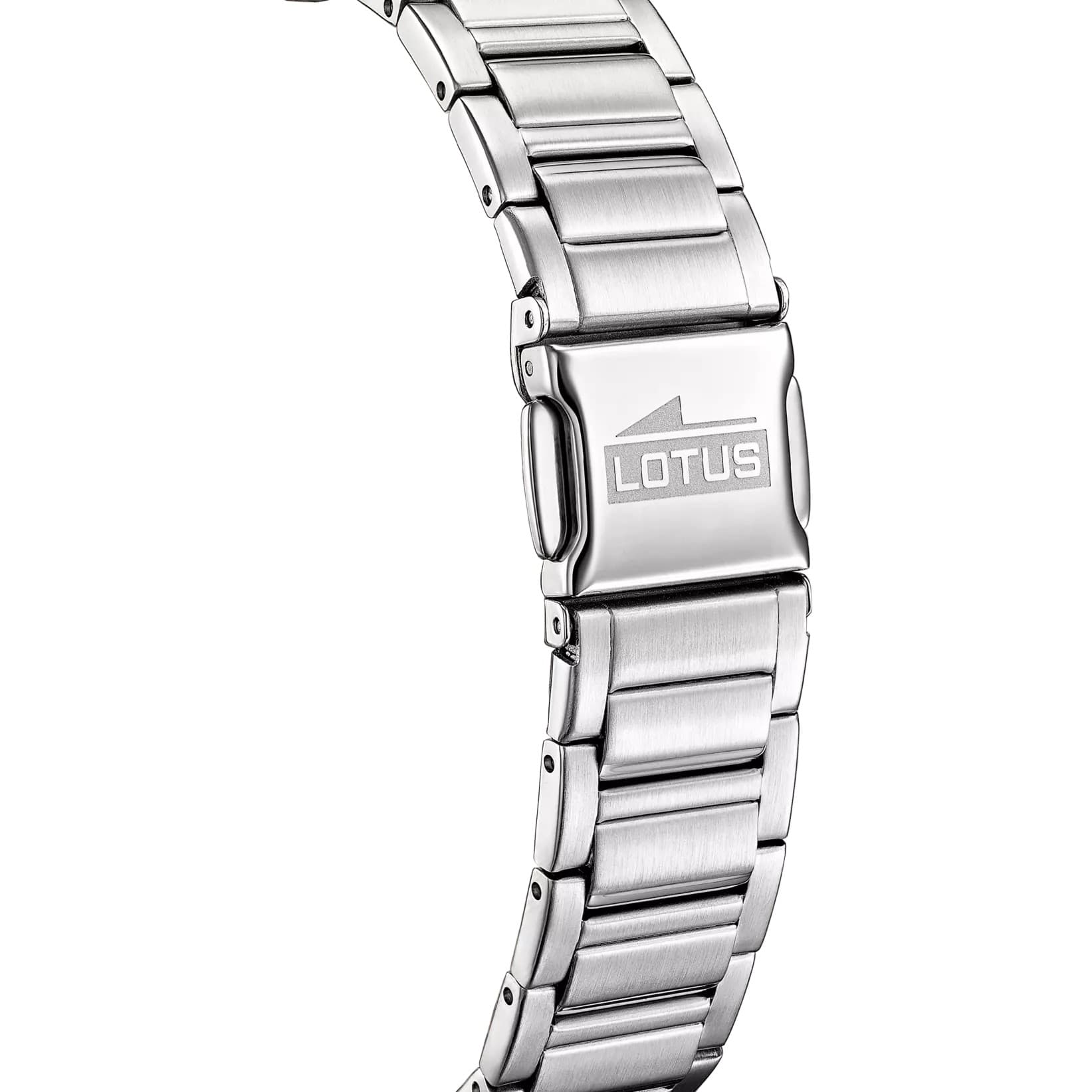 LOTUS   -  Orologio da donna Square Series bianco con bracciale in acciaio - 4