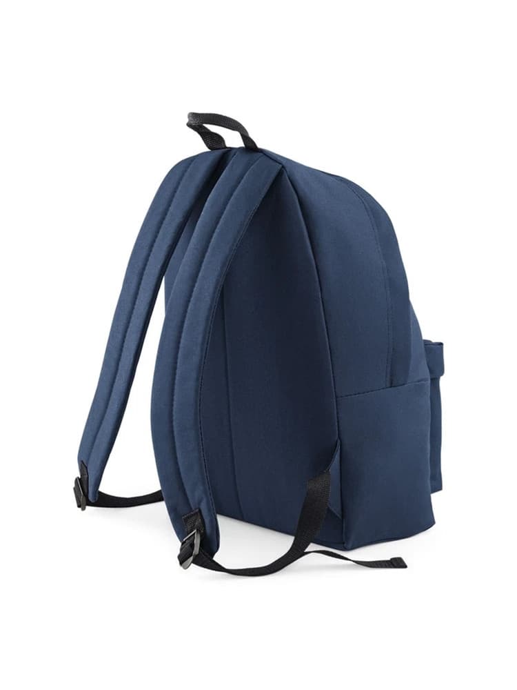 ZAINO UNISEX TINTA UNITA ZAINETTO SPORTIVO CON TASCA FRONTALE ZIP PER SCUOLA TEMPO LIBERO - 16