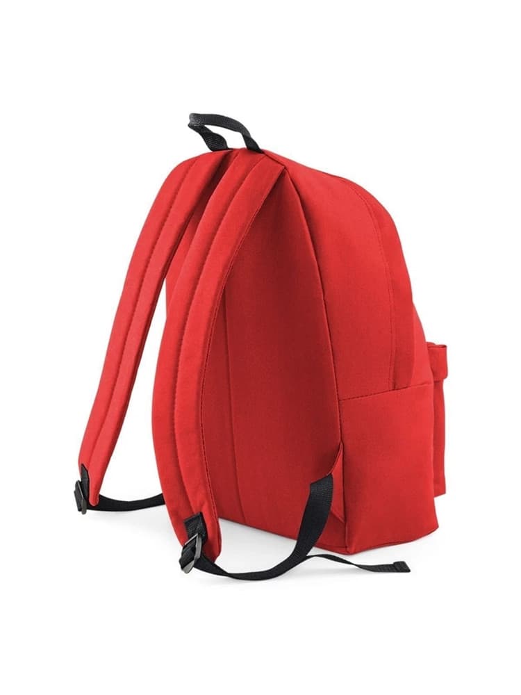 ZAINO UNISEX TINTA UNITA ZAINETTO SPORTIVO CON TASCA FRONTALE ZIP PER SCUOLA TEMPO LIBERO - 21