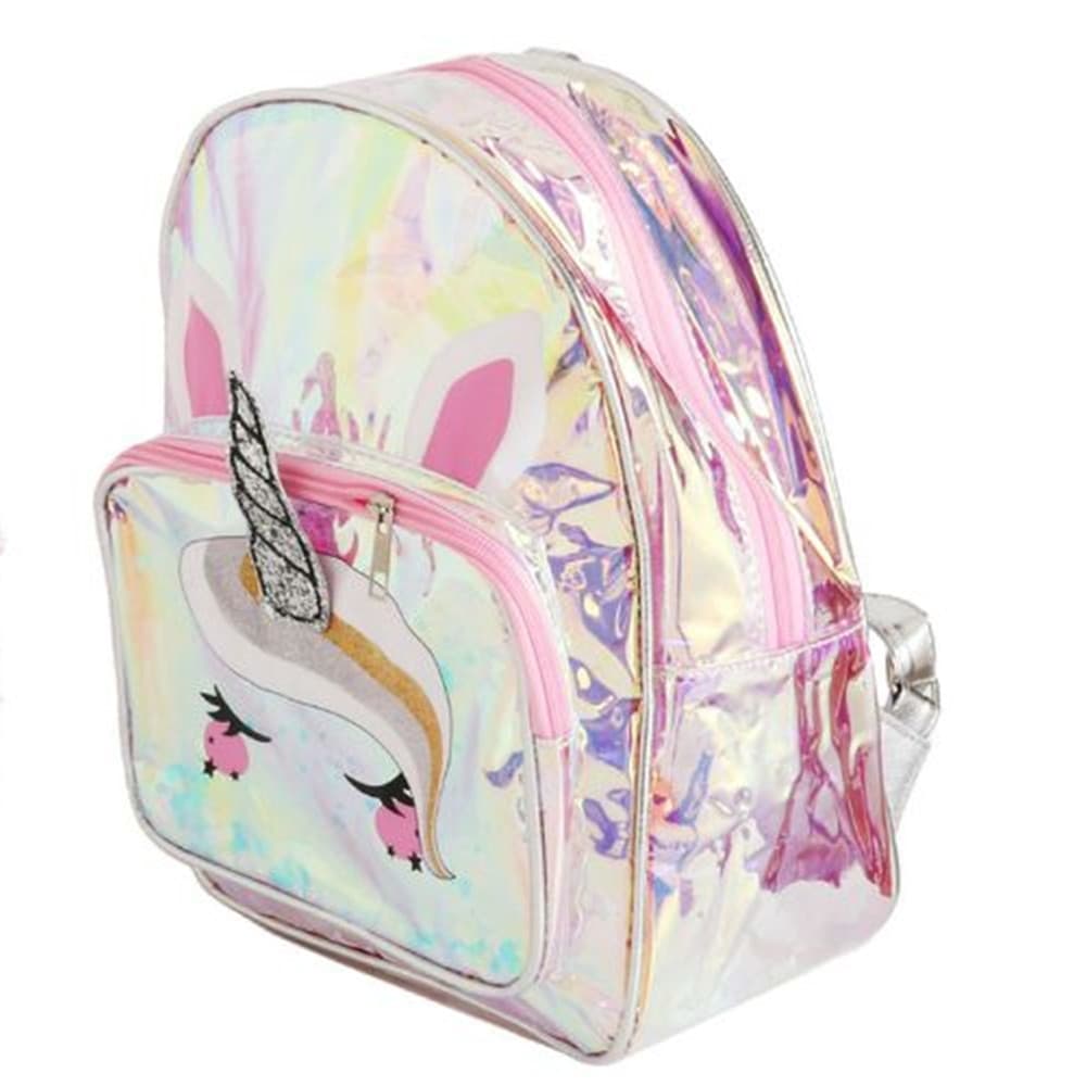 ZAINO OLOGRAFICO DESIGN UNICORNO ZAINETTO BORSA SCOLASTICA PER RAGAZZE VIAGGIO 615499 - 2