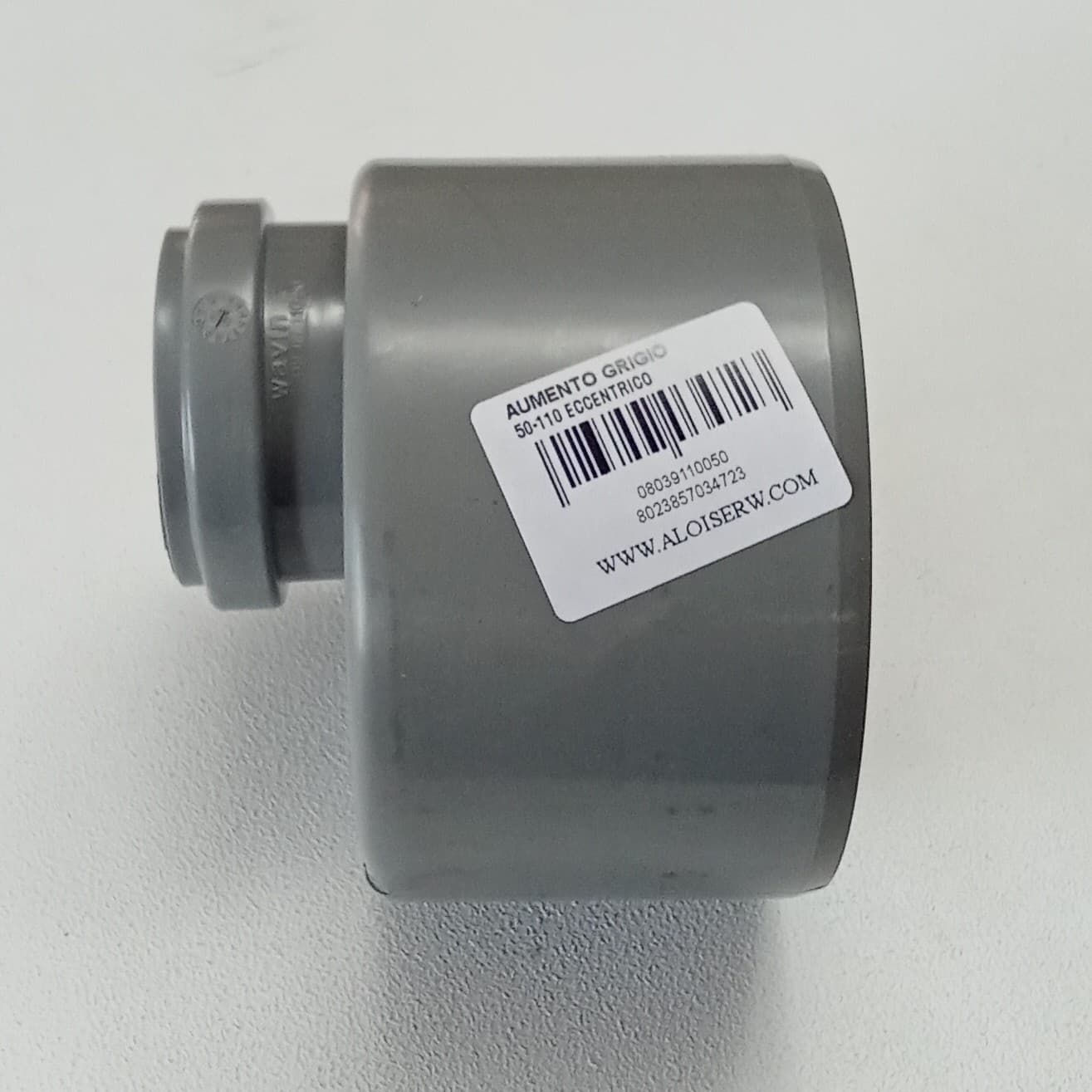 Aumento F 50 x M 110mm raccordo eccentrico con guarnizione - 3