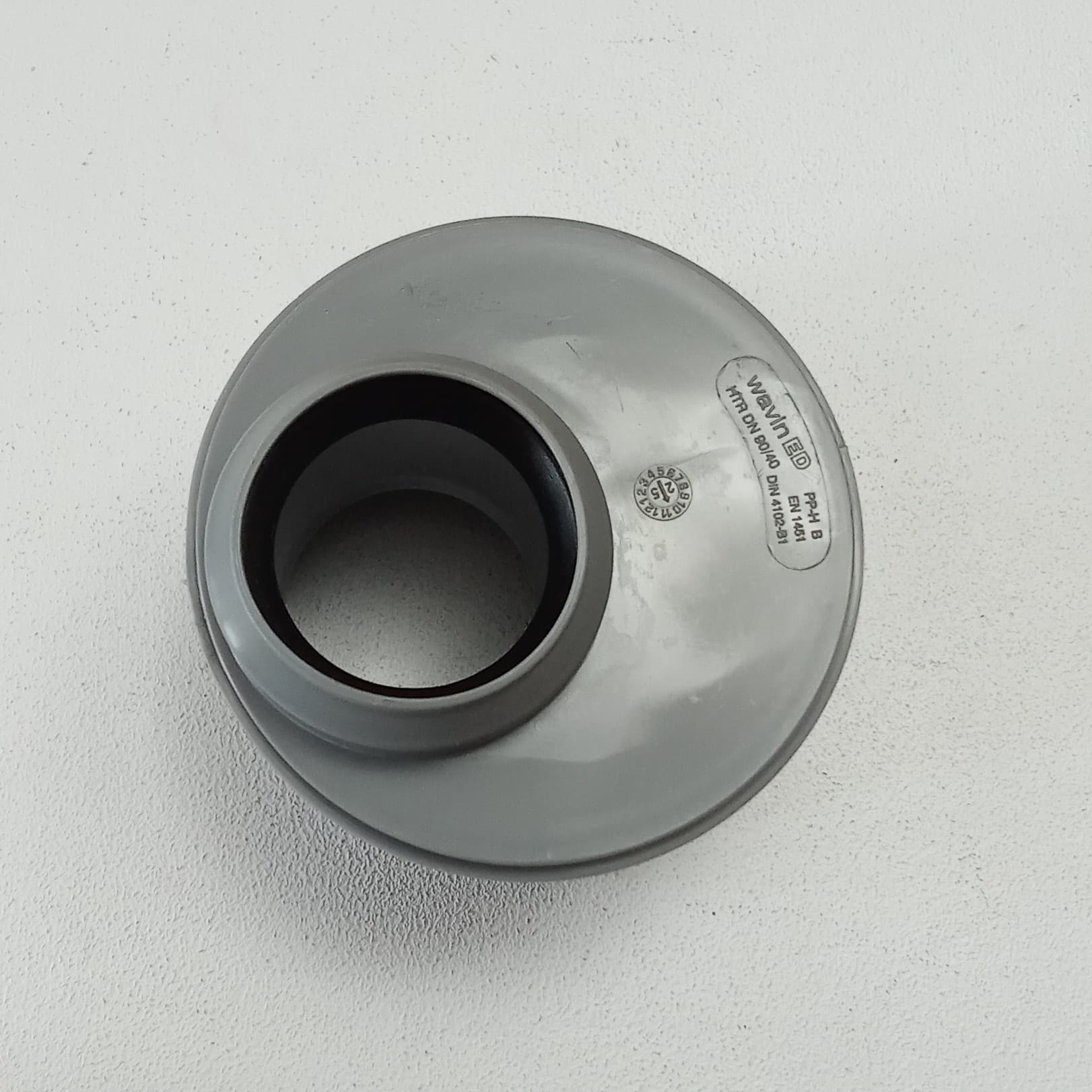Aumento F 40 x M 90mm raccordo eccentrico con guarnizione - 2