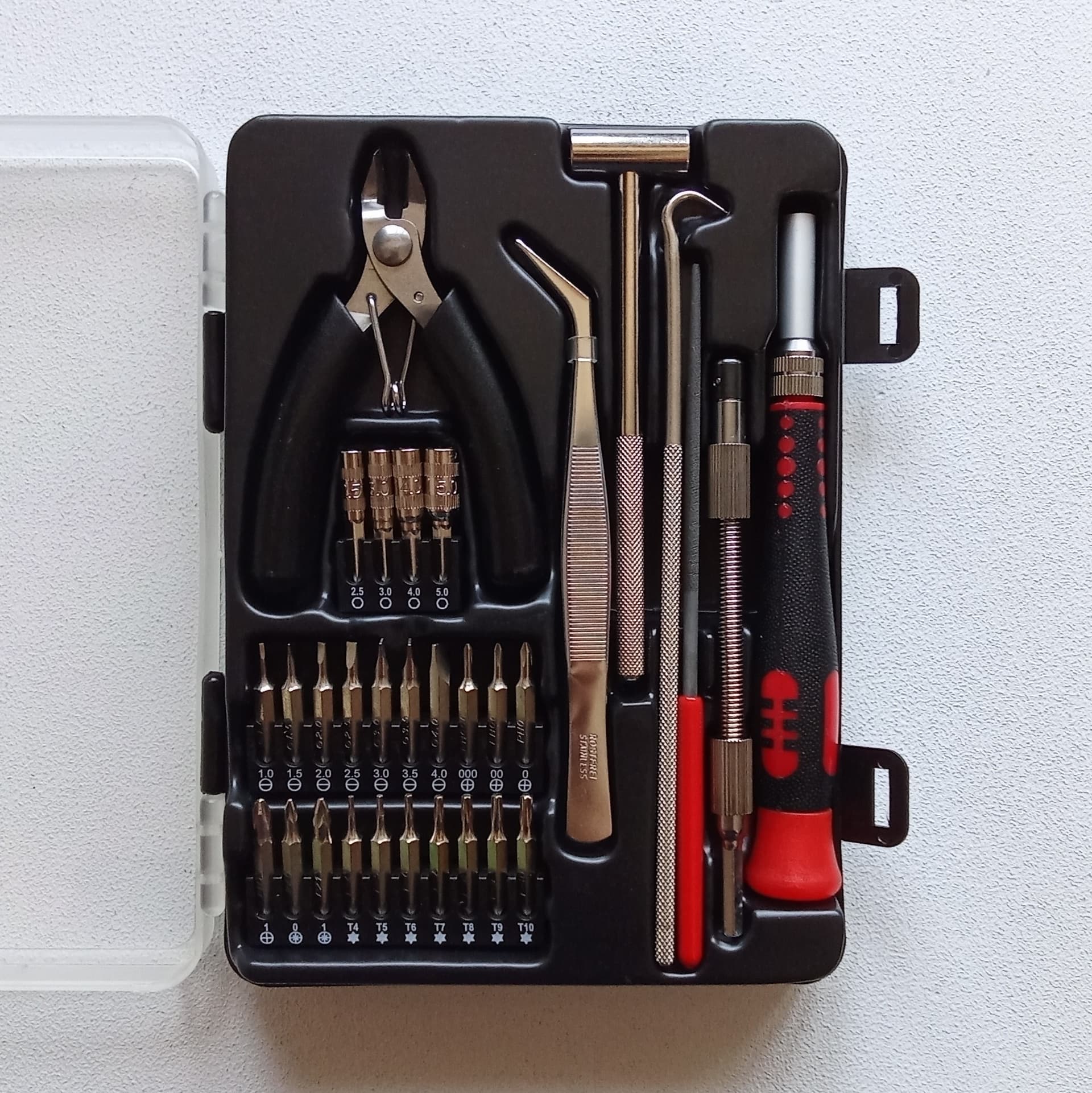 Benman Set Utensili Precisione 32 Pezzi in Acciaio CR-V con Custodia - 2