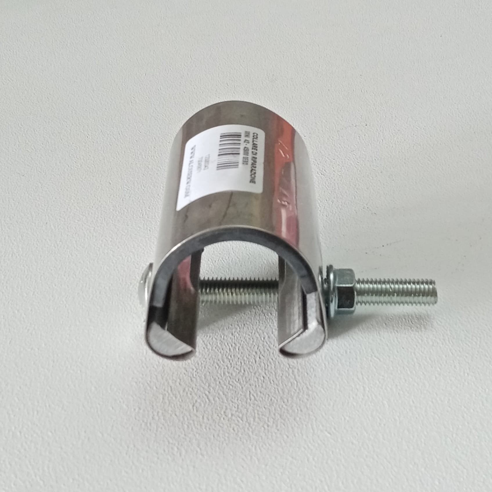 Collare di riparazione 48-51mm inox per tubi con un tirante - 4