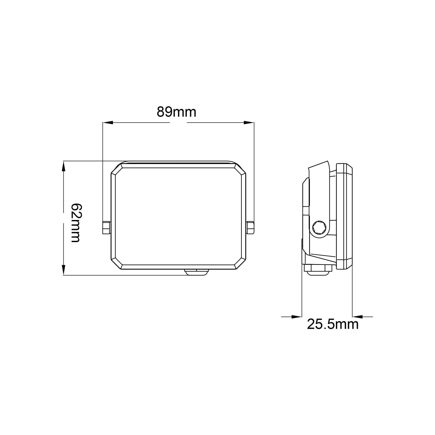 Alca Power proiettore LED 220-240V da 10W 4000K luce diurna - 3