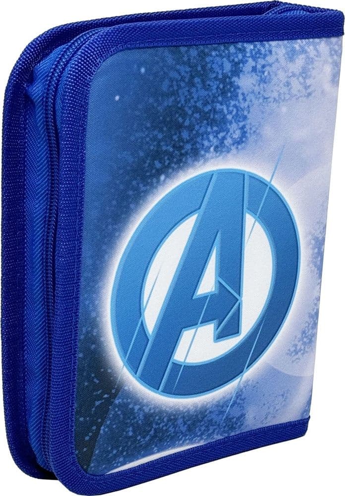 ASTUCCIO A 1 ZIP CERNIERA RIEMPITO GRAFICA AVENGERS CON CANCELLERIA SCUOLA BAMBINI 958167 - 4