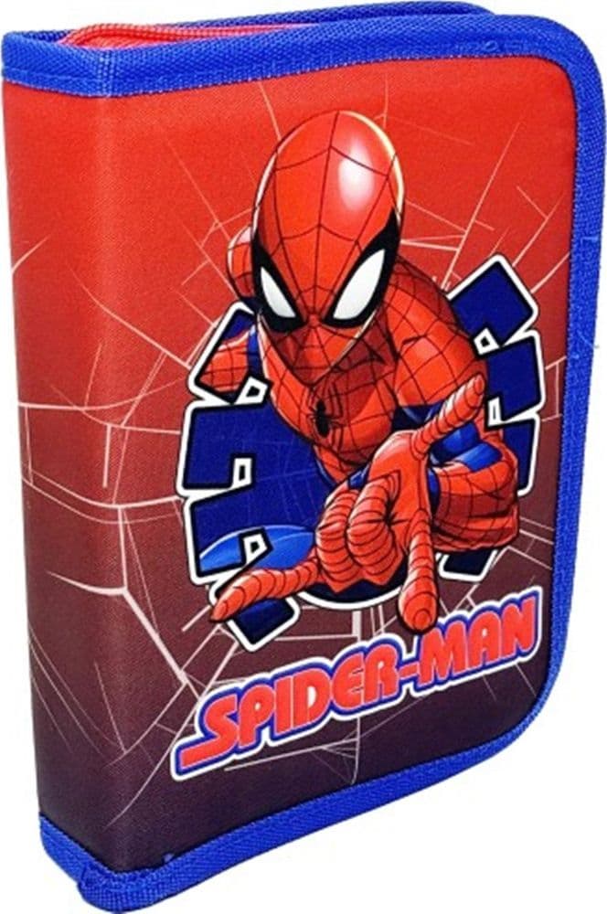 ASTUCCIO A 1 ZIP CERNIERA RIEMPITO GRAFICA SPIDERMAN CON CANCELLERIA SCUOLA BAMBINI 958204 - 4