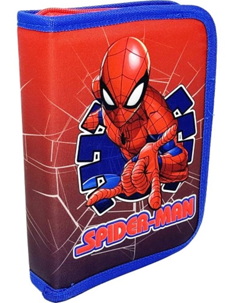 ASTUCCIO A 1 ZIP CERNIERA RIEMPITO GRAFICA SPIDERMAN CON CANCELLERIA SCUOLA BAMBINI 958204 - 4