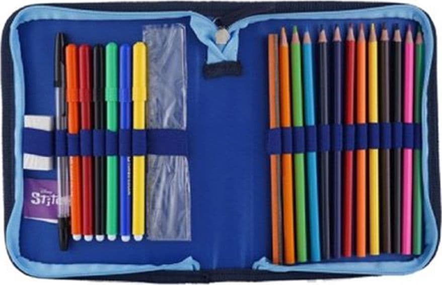 ASTUCCIO A 1 ZIP RIEMPITO GRAFICA TOPOLINO MICKEY MOUSE CANCELLERIA SCUOLA BAMBINI 958198 - 3