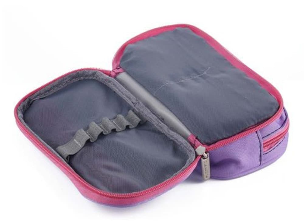 ASTUCCIO SCUOLA PORTAPENNE DESIGN OVALE SFUMATURA 21X11X5 CM VARI SCOMPARTI 622044 - 3