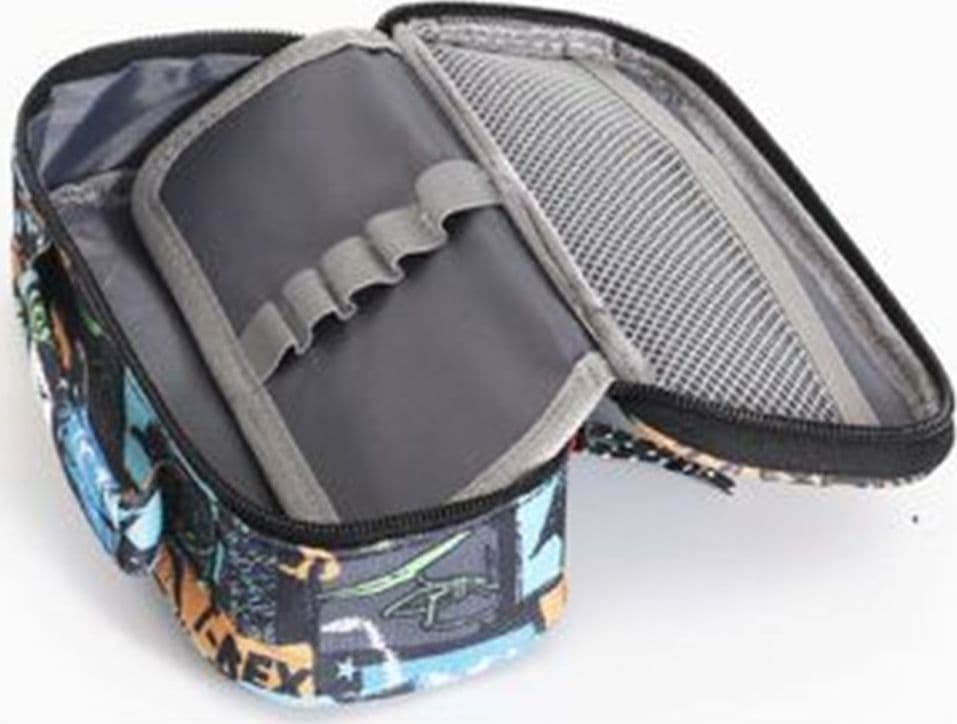 ASTUCCIO BORSA TOTE MULTIFUNZIONE CHIUSURA CON ZIP TEMA DINOSAURO 22X10X6,5CM 614847 - 3