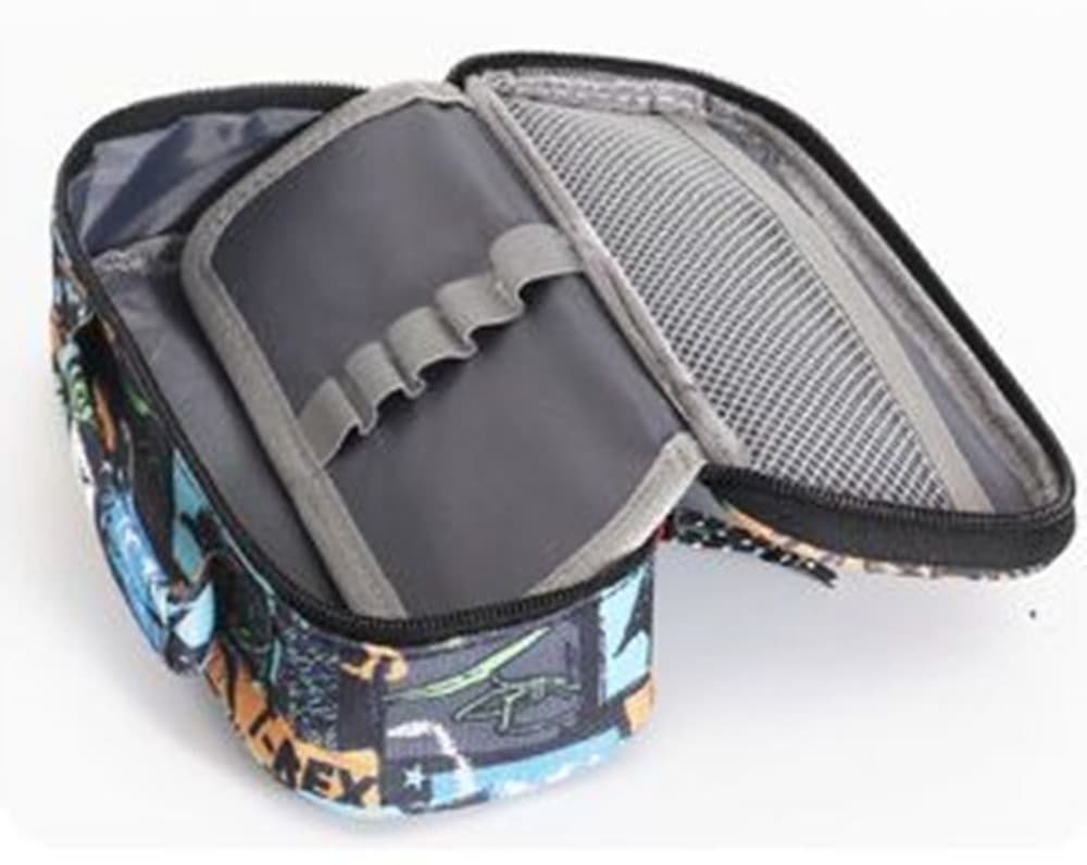 ASTUCCIO BORSA TOTE MULTIFUNZIONE CHIUSURA CON ZIP TEMA DINOSAURO 22X10X6,5CM 614847 - 3