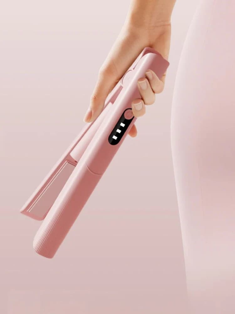 PIASTRA PER ARRICCIARE LISCIARE CAPELLI STYLING 2 IN 1 PORTATILE RICARICABILE SENZA FILI - 7