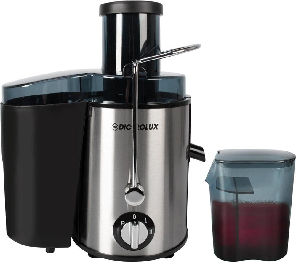 CENTRIFUGA ESTRATTORE SUCCO 500W MAX 1800 GIRI/MIN 2 VELOCITÀ SISTEMA FILTRANTE IN ACCIAIO