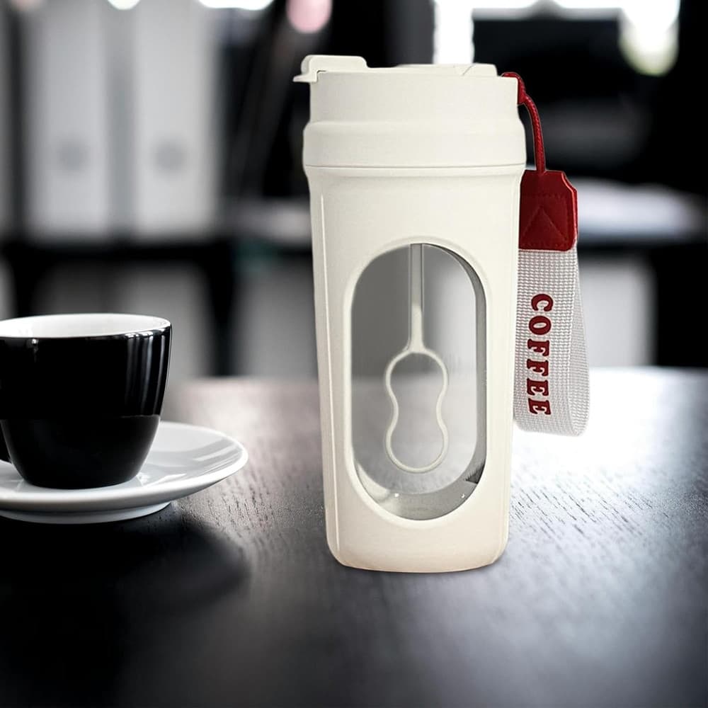 SHAKER ELETTRICO BORRACCIA FRULLATORE BICCHIERE PER MISCELARE AUTOMATICO PORTATILE BEVANDE - 13