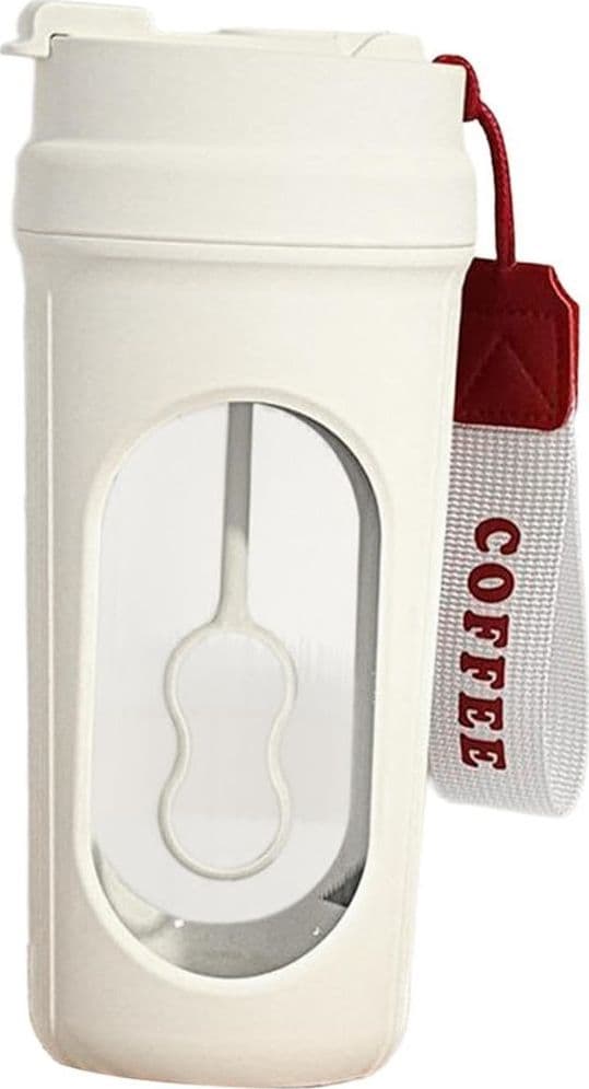 SHAKER ELETTRICO BORRACCIA FRULLATORE BICCHIERE PER MISCELARE AUTOMATICO PORTATILE BEVANDE - 4