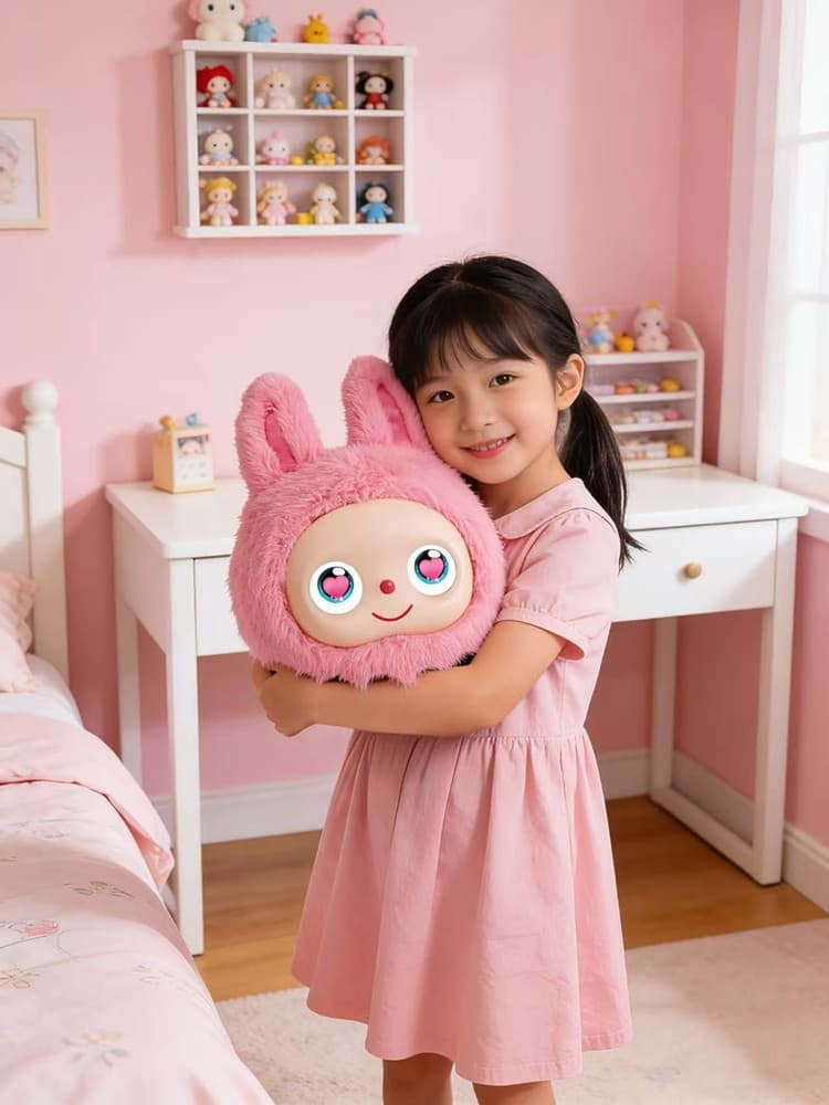 ALTOPARLANTE CASSA BLUETOOTH IN PELUCHE DESIGN ADORABILE SUONO POTENTE PORTATILE CH-M910 - 5