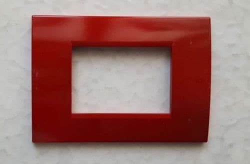 PLACCA PLACCHE PLACCHETE COMPATIBILI LIVING LIGHT IN ABS 3 4 7 POSTI COLORATE - 13