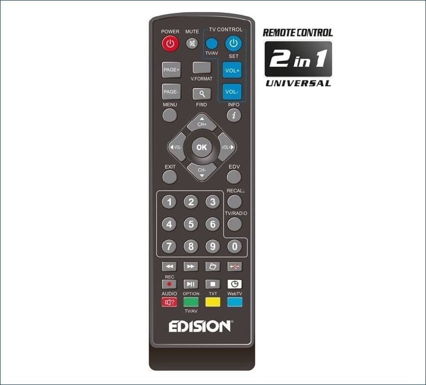 Decoder Digitale Terrestre EDISION NANO T265+ Stick DVB-T2 FULL HD H.265 HEVC 10 bit - 5