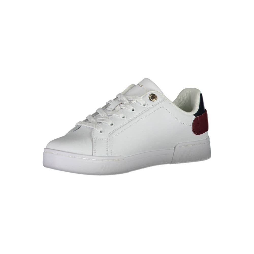 Tommy Hilfiger Bianco Polyurethane Women Sneaker - 3